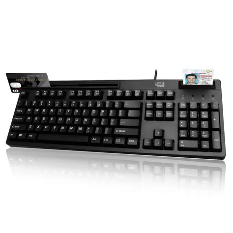 smart credit card keyboard|keyboard with smart card reader.